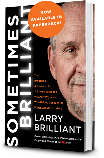 Cover of Sometimes Brilliant by Larry Brilliant